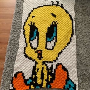 Tweety Bird toddler blanket